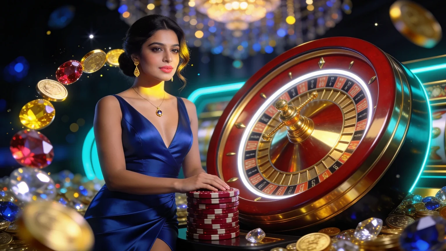স্লট আর লাইভ টেবিল, একই ক্যাসিনো বিভাগে